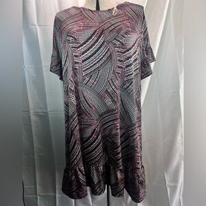 Robert Louis Multi Color‎  Dress Size 1X NWOT